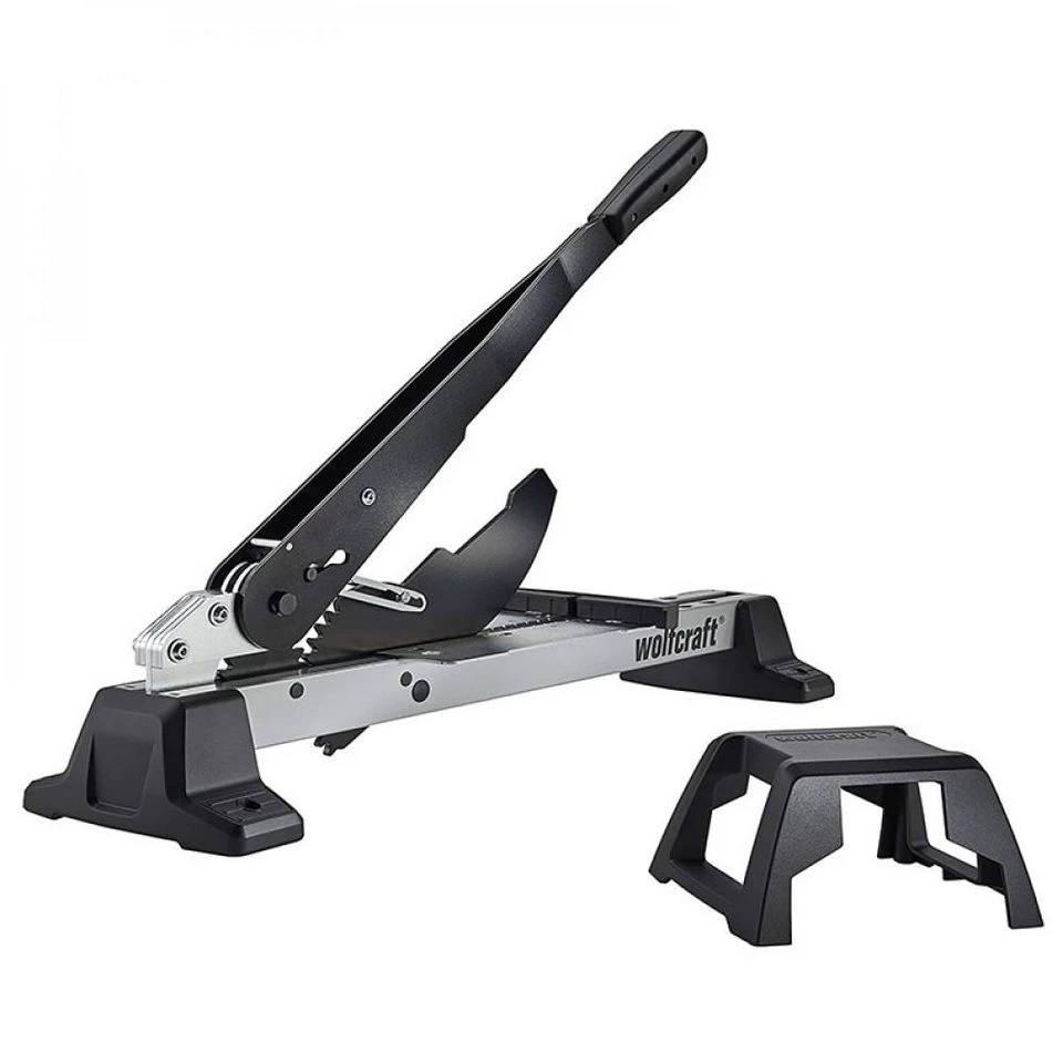 Wolfcraft Vinyl- und Laminatschneider VLC 1000 für Laminat, Vinyl und Designböden bis 14 mm