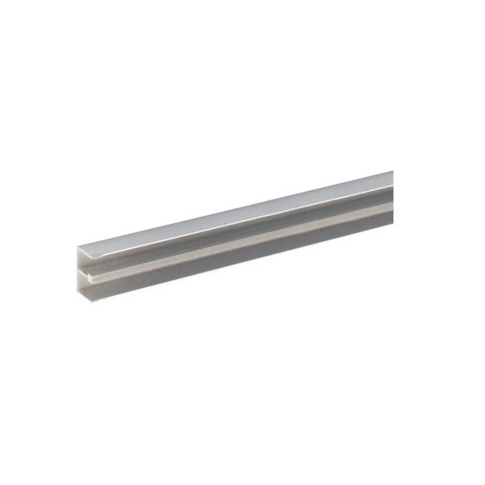 Hettich Möbelbeschlag Slide Line 97 Doppel-Führungspr. 5000mm Aluminium silber eloxiert