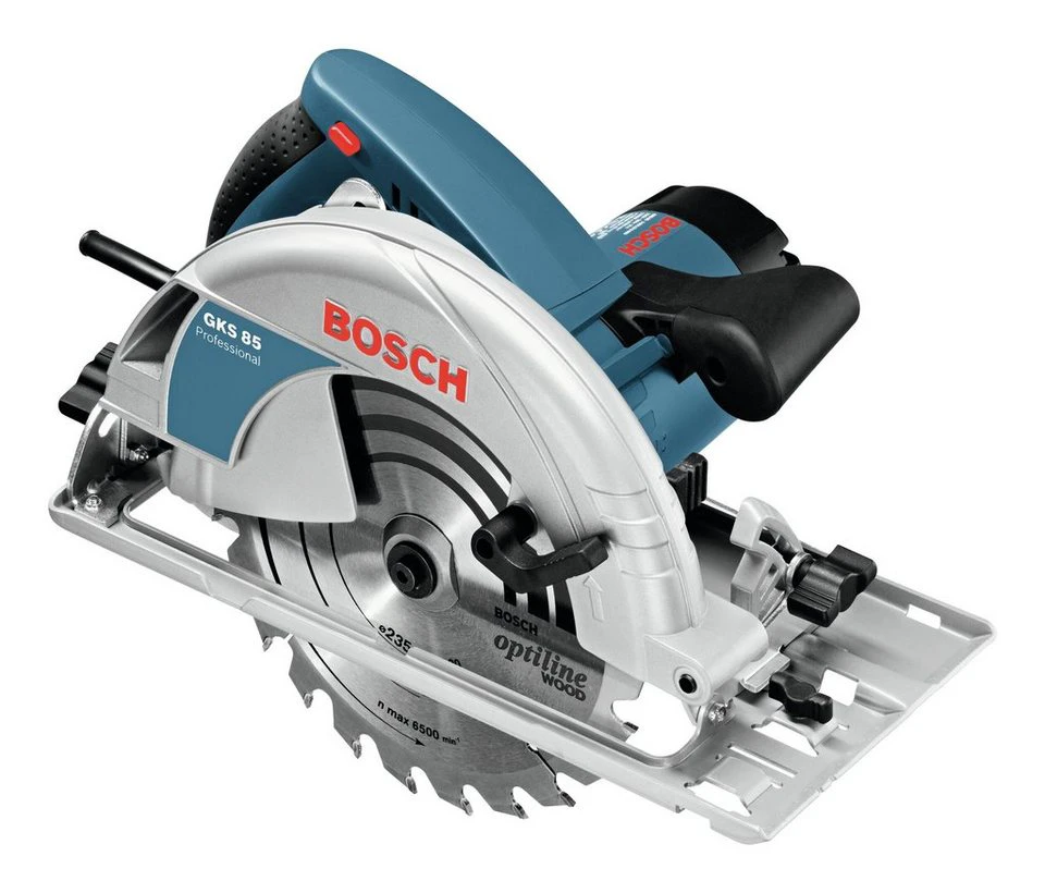 Bosch Professional Handkreissäge GKS 85 im Karton