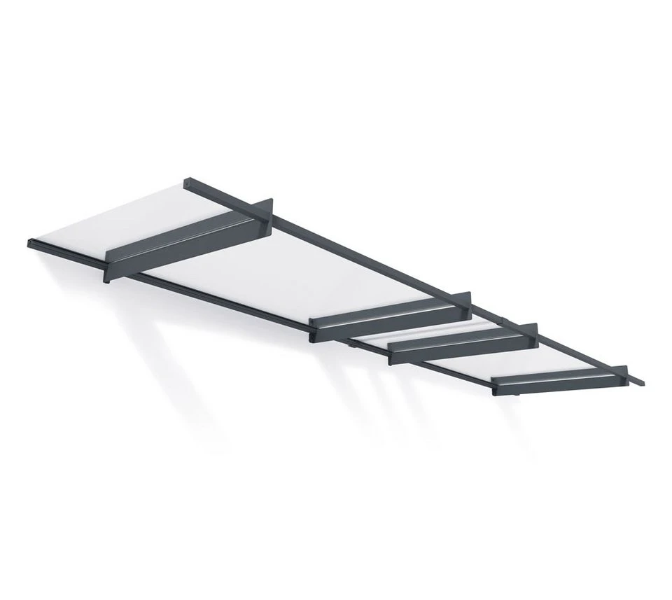 Palram - Canopia Vordach Nancy 4100 Anthrazit 411x94 cm