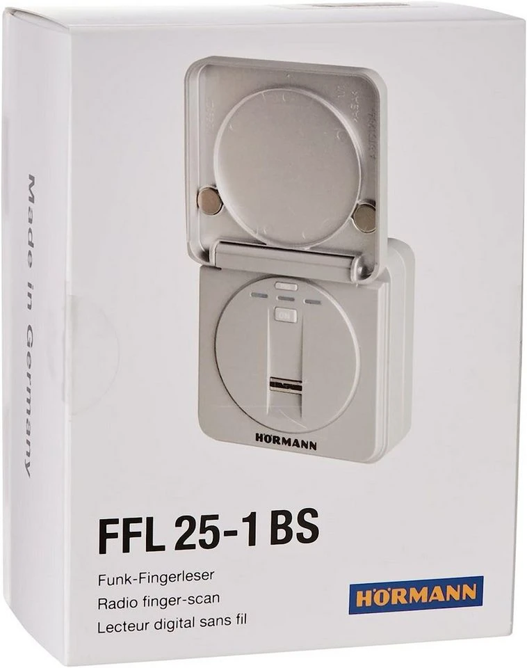 Hörmann Funk-Fingerleser FFL 25 BS 868 MHz BiSecur bis zu 25 Fingerabdrücke